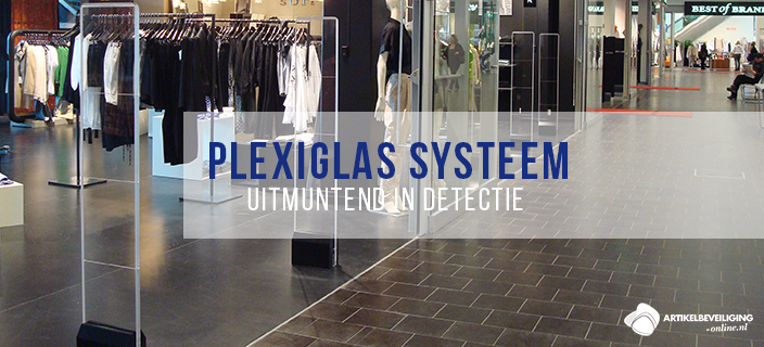 Plexiglas artikelbeveiliging Systeem